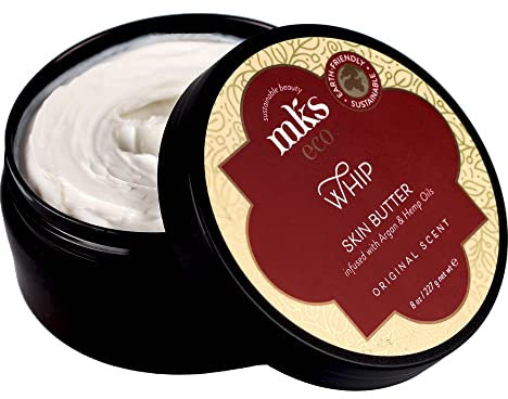 MKS Eco Whip, Original-Duft - 227 g - Skin Butter - Total Body Moisturizer - Marokkanisches Arganöl, Hanfsamenöl, Jojobaöl, Sheabutter - Vegan & Cruelty Free