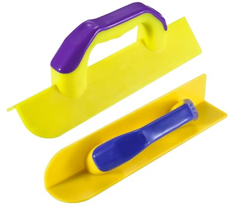 GMBYLBY 90Degree Corner Trowel Corner Shapings Tool Lightweight Corner Trowels for Efficient Concrete Finishing Corner Trowel, as show, internal angle