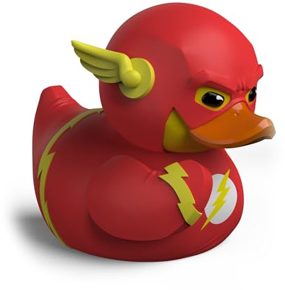 TUBBZ First Edition The Flash, statuetta da collezione in vinile a forma di anatra, prodotto ufficiale DC Comics, TV di fantascienza, film e fumetti