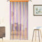 Rideau Fil Rideau Porte Fenetre Rideau Anti Mouches pour Porte Exterieur Moustiquaire Rideaux Rideau Anti Mouche Exterieur Cloison De Séparation De Pièces Rideau De Porte (arcenciel, 90 x 245 cm)