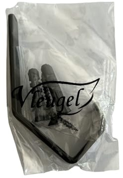 Vleugel akustiska paneler, väggpaneler, dubbel klädkrok för akuppanel, väggpanel, skruvfastsättning
