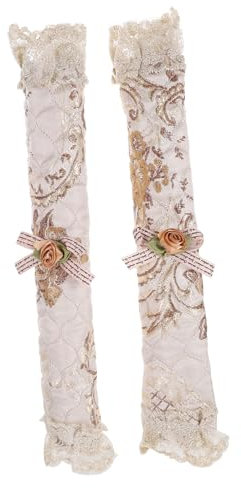 Operitacx Copri Maniglie Per Frigorifero Decorativo Pizzo Lavabile Protezione Per Maniglie Porte Elettrodomestici Invernale Confortevole