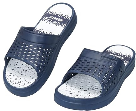 JOMIX Chanclas Mujer Verano Piscina EVA Zapatillas Cuña Sandalias Casa Antideslizante Comodas de Baño Pantuflas Playa Ducha Mar