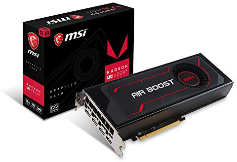 MSI RX Vega 56 AIR Boost 8G OC Radeon RX Vega 56 High Bandwidth Memory 2 (HBM2) Grafikkarte (Radeon RX Vega 56, 8 GB, High Bandwidth Memory 2 (HBM2), 2048 bit, 800 MHz, PCI Express x16)