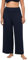 Ulla Popken Damen Marlenehose, weites Bein, breiter Elastikbund, schwarz, 58/60