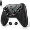 AceGamer Aurora 2.4G Wireless Bluetooth Controller für Windows PC/Switch/Stem/iOS/Android，PC Gamepad Joystick mit Hall-Effekt Joystick, programmierbare Rücktaste, Linear Resonant Actuator (Schwarz)