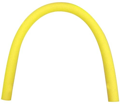 XUEYEGONGJI Nouilles de Piscine High Wardancy nage Nouilles EPE Mousse de Piscine 59 Pouces en Mousse Droite couvertes pour l'entraînement la Natation, Le Jeu d'eau, Les Accessoires, Jaune,