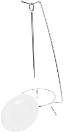 Didiseaon 1 Ensemble Cintre Kebab Inoxydable Brochettes De Barbecue Accessoires De Barbecue Brochettes Viande Robot Porte-brochette Grilles Suspendues Pour