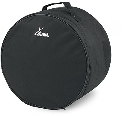 Bolsa para Batería XDrum Classic, Bolsa para Tom Tamaño 13x11 (Diámetro: 13, Profundidad: 11, resistente al agua, acolchado interior, asa de transporte resistente) Negro