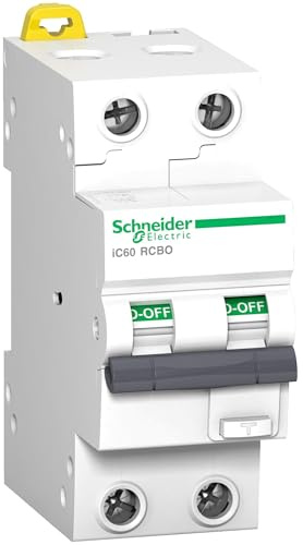 Acti 9 iC60 RCBO - Disjoncteur différentiel - 2P - 25A - 30mA - Type AC