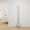 NRG Traditional Radiator Gloss White Cast Iron 4 Column Vertical Central Heating Bathroom Radiators 1500x200mm