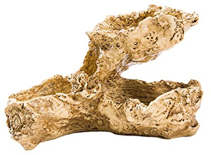 POPETPOP Blumentopf Blumentöpfe aus Kunstharz Esstisch Wohnkultur kakteendünger schmücken Baumpfähle Sukkulenten Behälter Desktop- Beton Topfpflanze Ornamente Baumstumpf Büro