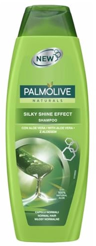 PALMOLIVE Naturals Shampoo Silky Shine Effect (Aloe Vera) - 6er Pack (6x 350ml)