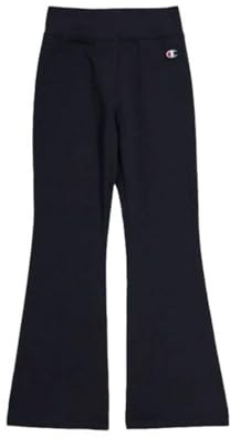 Champion Pantaloni Jazz da Bambina, 404770 (IT, età, 7 Anni, 8 Anni, Regular, Nero)