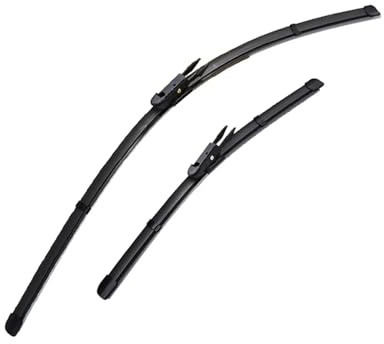 Juego de 2 Limpiaparabrisas para Smart ForTwo W451 (2007-2014) - Medidas 23 y 21 - Solo para Volante a la Izquierda (LHD) - Conector Pinch Tab (Cierre de Pellizco)