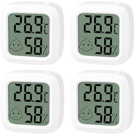 Room Thermometer, Humidity Meter, Hygrometer, Baby Room Thermometer, Room thermometer Baby Nursery, Humidity Sensor (4)