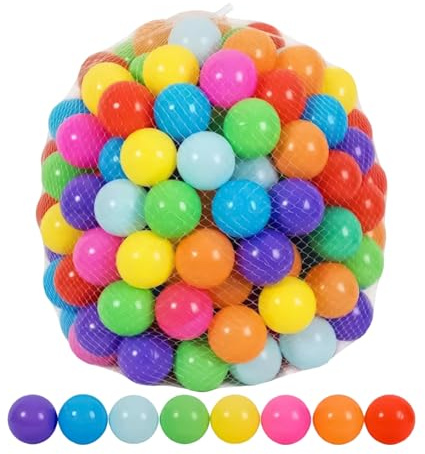 Générique Boules De Piscine À Balles | Boules De Jeu Multicolores pour Piscine - 50 Pièces Fournitures D'Éveil Sensoriel Motricité Fine Amusement Ludique Préscolaire Parc Bébé Filles
