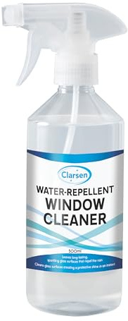 Coopers of Stortford - Pack of 2 Window Cleaner 500ml - Streak-Free Glass Spray with Water-Repellent Finish for Windows, Mirrors, Showers and Conservatories