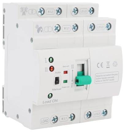 Generic Mini ATS Automatisk överföringsbrytare 80A Hemgenerator Dubbel Väljare för PZ30 Distributionslåda Supertunn PV-typ för Sjukhusdatacenter