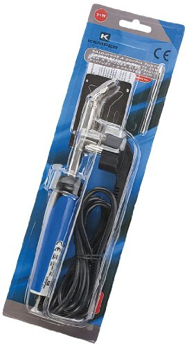 Com Gas 1700.40 - Soldador 30 W, 220 V, 2 puntas recta y curva