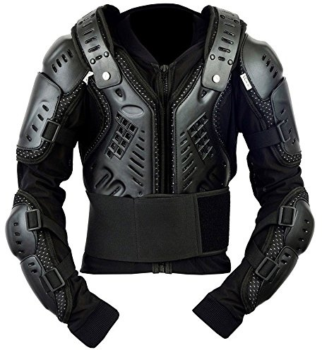 KIDS/CUBS BLACK SCORPION SPINE GUARD CE BODY ARMOUR MOTORBIKE PROTECTION JACKET (10 - 11 Years)