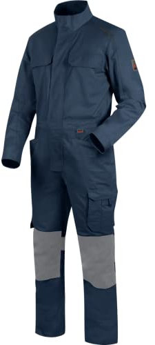 WÜRTH MODYF Overall Cetus - professioneller Arbeitsoverall für Herren – warmer & robuster Outdoor-Overall - in der Größe XL in Blau