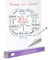 EASYCLING® Magique Flipchart Foil, Elektrostatikfilm für Alle Harten Oberflächen, Haftet Ohne Klebstoffe Oder Magnete, 25 Blätter & 1 Boardmarker Inkl, 60 cm x 80 cm (Flipchart Gridded)