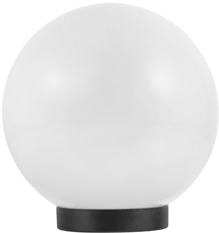 BESTonZON lampara jardin garden lights pantallas lamparas pantallas para lámpara outdoor lights bombillas exterior familiar globo pantalla de lámpara el plastico