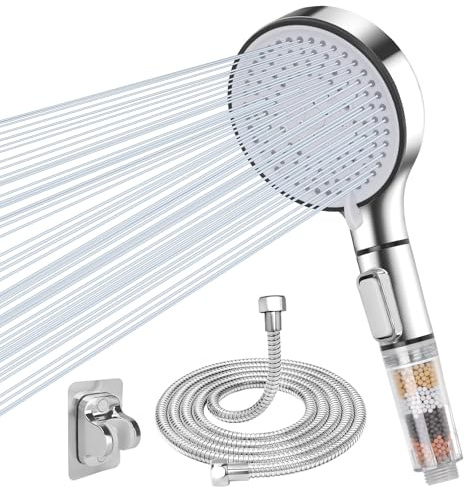 Foyucool Alcachofa de Ducha con Manguera de 1.5M