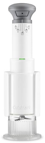 Cuisinart FreezeWand – Máquina de helados 5 en 1: Helado, sorbete, batido, granizado, mezclas, Vegana, sin lácteos, Lista en 5 min, Compacta y portátil, Bol de congelación instantánea 3X240ml