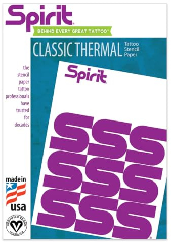 100 pcs Tattoo Spirit Thermal Genuine Transfer Paper by Friction Tattoo