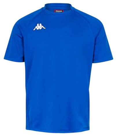 Kappa Telese Maglietta Uomo, Blu, 2XL