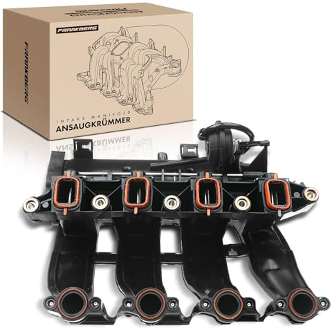 Frankberg Collettore di aspirazione Tubo di aspirazione Diesel Compatibile con Serie 3 Touring E46 2.0L Serie 1 E87 2.0L Serie 3 E46 2.0L X3 E83 2.0L Serie 3 Touring E91 2.0L Replace# 11617800579