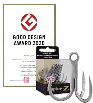 Jack Fin Raptor-Z Größe 9/0 Qty 6 von Marlin Blue von Montanari Marco