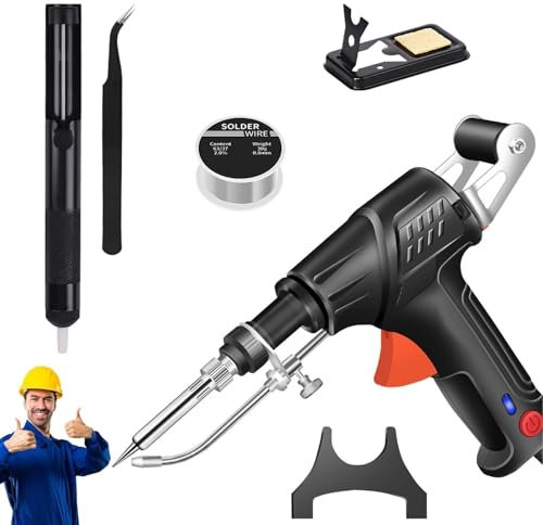 Soudeur Laser, Outil De Soudage Laser Industriel à Chauffage Interne, Soudure Laser Metal Portatif, Pistolet Fer a Souder Laser Metal, Machine à Souder (Noir,Internal Heat)