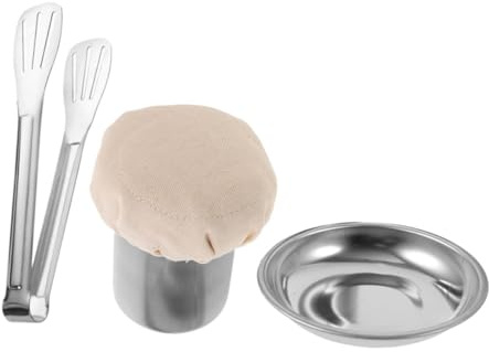 STOBAZA Pinzas para Alimentos Cepillo De Aceite Limpiador De Aceite Trapeador Multifuncional para Hogar y Restaurante