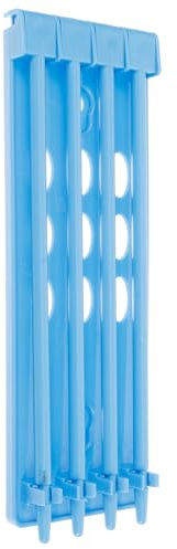 Kisangel Soporte para Anillas de Pata de Paloma Azul, Estante Clasificador de Anillos para Aves de Corral, Marco de Almacenamiento Resistente para Bandas de Entrenamiento, Uso en Palomares