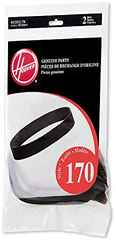 Hoover Windtunnel Upright Self Propelled Flat Belts 2 Pk # 38528035,40201170 by