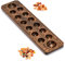 Yellow Mountain Imports Mancala-Set mit 44 Zentimeter Massivholzbrett und Quarzkiesel-Spielsteinen – hergestellt
