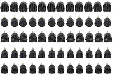 Repair Heel Kit Caps - 60 st (5 olika storlek) högklackade reparationsskor tips kranar stift hissar ersättning