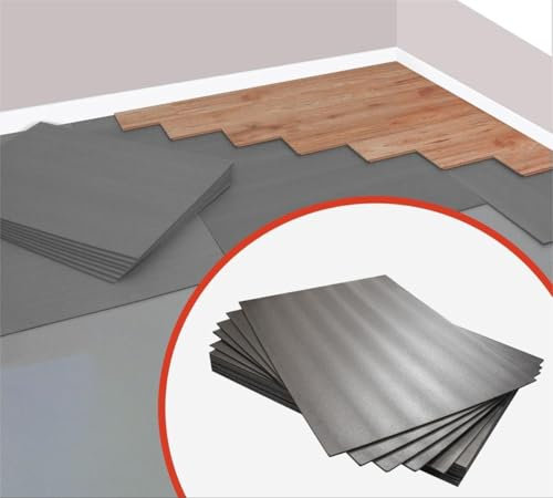 XPS Trittschalldämmung für Klick-Vinylböden - Hochwertige Dämmunterlage für optimalen Schallschutz 5mm