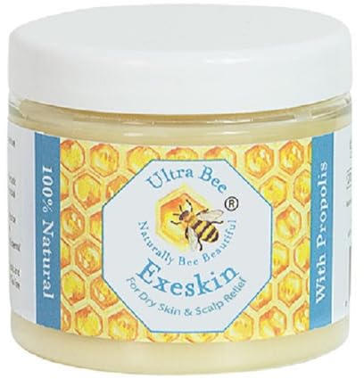 100% Natural Exeskin Balm 200ml - Dry Sensitive Skin and Dry Itchy Scalp - Also Suitable for People Prone to Eczema Psoriasis, Dermatitis, Rosacea