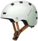 GLAMVILLA Skaterhelm Fahrradhelm Ultraleicht Stadthelm für Kinder/Damen/Herren,Verstellbar Unisex Schutzhelm für Skateboard E-Scooter Roller BMX,nur 260g/270/280g (Beige mit Hellgrün, L(57-61cm))