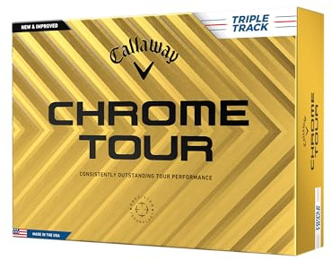 Callaway Golf Chrome Tour Golf Balls (Triple Track (White)