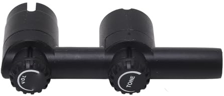 YDuupxe Kazoo Pickup Microfono per Flauto in Plastica a Doppio Foro con Cavo di Collegamento Plug and Play Cancellazione del Rumore per Lettori di Registrazione di Performance Dal Vivo
