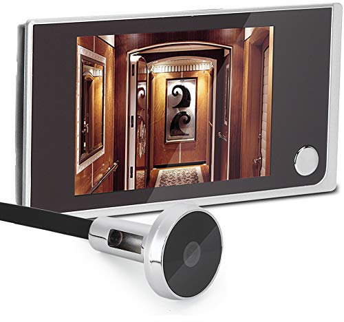 Tangxi Digitaler Türspion Kamera, Türspion mit LCD-Display 3,5 Zoll + 120° Blickwinkel + 24 Stunden Überwachung, Kamera mit Katzenauge für Sicherheit zu Hause