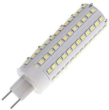 QZCX LED de maíz, Corn luz brillante G8.5 LED 2835 Corn viruta 10W CFL reemplazo halógeno 85-265V Bombillas LED de tornillo de maíz(Cold White6000K)