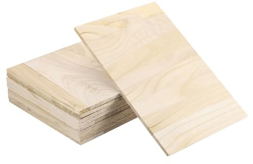 PATIKIL Wood Breaking Board 9mm Thick, 10 Pack Karate Martial Arts Boards Wooden Kick Board Training Accessory for Adult Taekwondo Punching Karate Practice Performing