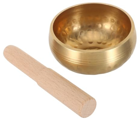 SUPVOX Cuenco de Sonido Mini Cuenco Tibetano para Meditación Martillado Mano de Meditación para Yoga y Relajación para Mujeres y Principiantes