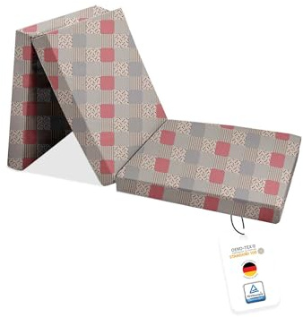 Joyfill Deluxe - Colchón plegable - Gran selección de diseños - Hecho en Alemania - 180 x 70 x 15 cm - 585 Parcheado